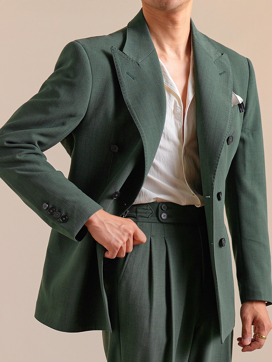 10% Wool 12% Modal Mens Suits  - Men Formal Wear Fashion ulasan dan harga