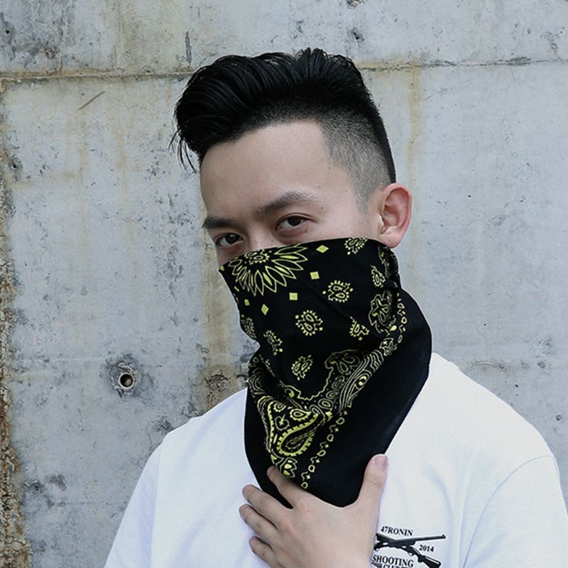 Unisex Cotton Square Bandanas  - Windsor Knot Tie ulasan dan harga