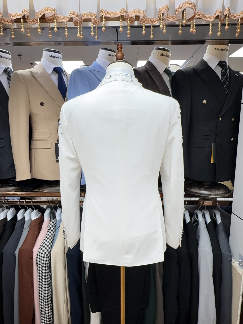 2025 Sparkly In Stock Crystals - Men Formal Wear Fashion ulasan dan harga