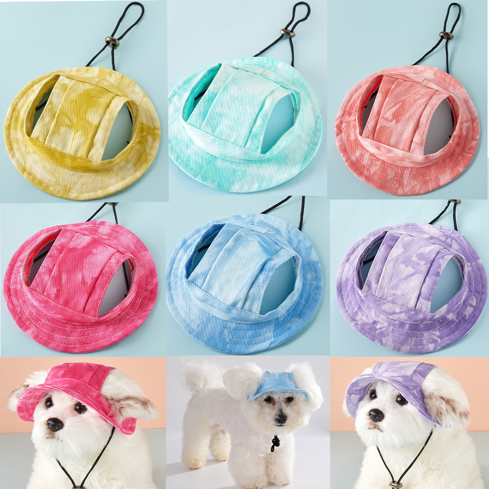 Tie Dye Pet Bucket Hat for Dog - Windsor Knot Tie ulasan dan harga