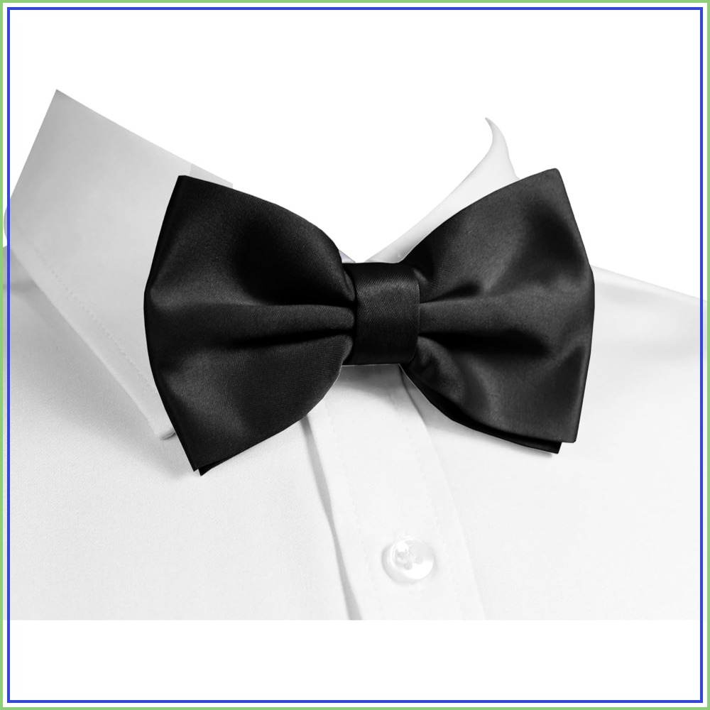 Men's Solid Pretied Bowties fo - Men'S Formal Wear Bow Ties ulasan dan harga