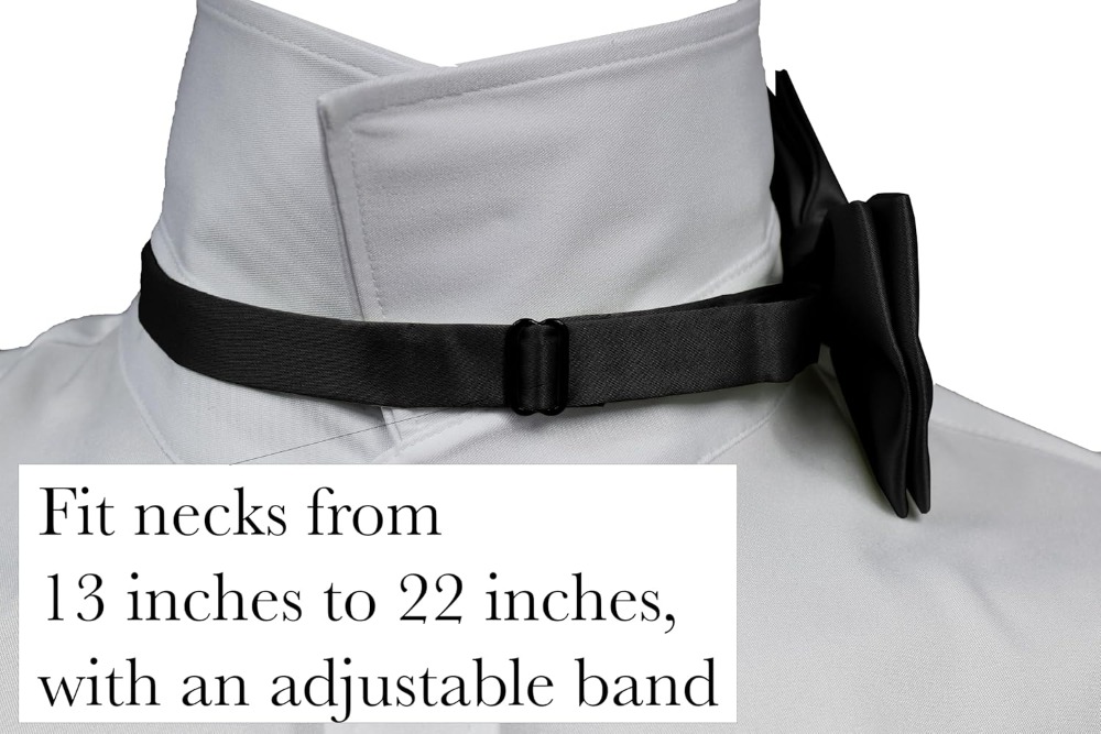 Men's Solid Pretied Bowties fo - Men'S Formal Wear Bow Ties ulasan dan harga