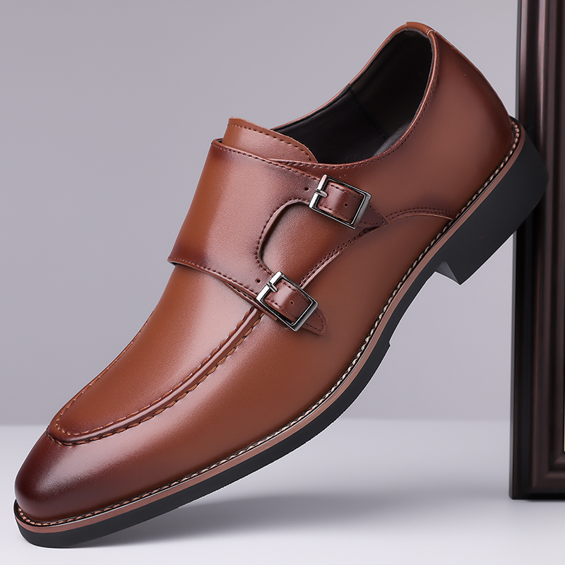 Men's Slip On Formal Leather D - Men'S Formal Office Wear Shoes ulasan dan harga