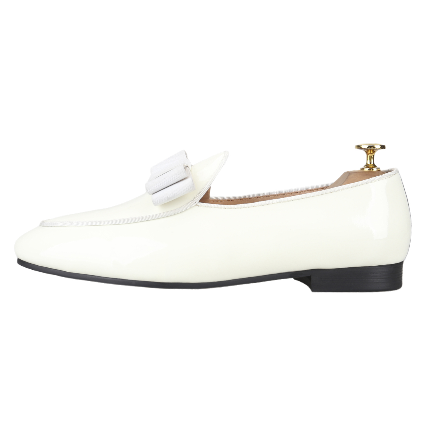 Piergitar White Patent Leather - Men'S Formal Wear Bow Ties ulasan dan harga