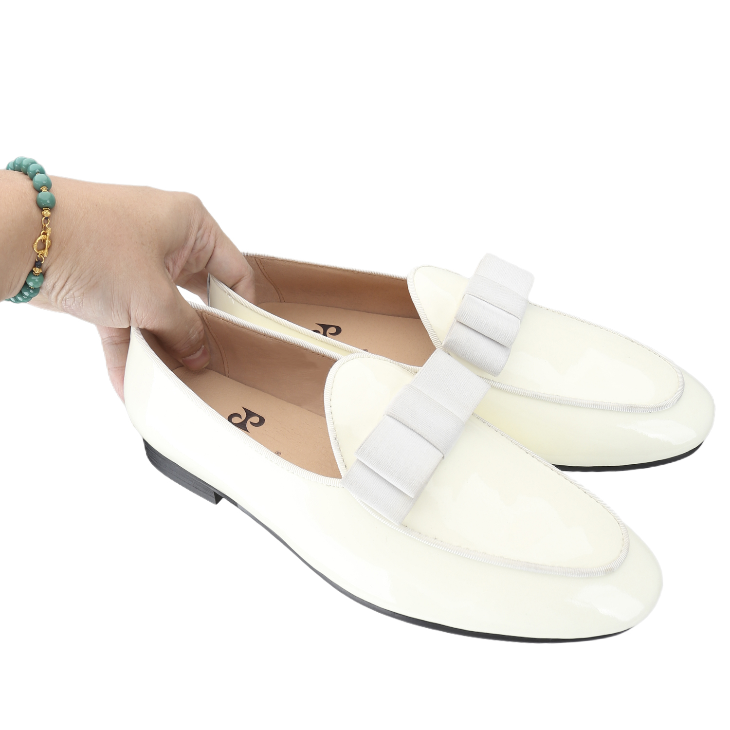 Piergitar White Patent Leather - Men'S Formal Wear Bow Ties ulasan dan harga