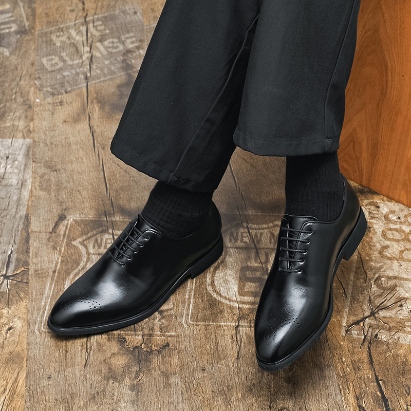 Brand Rubber Quality Anti Slip - Men'S Formal Office Wear Shoes ulasan dan harga