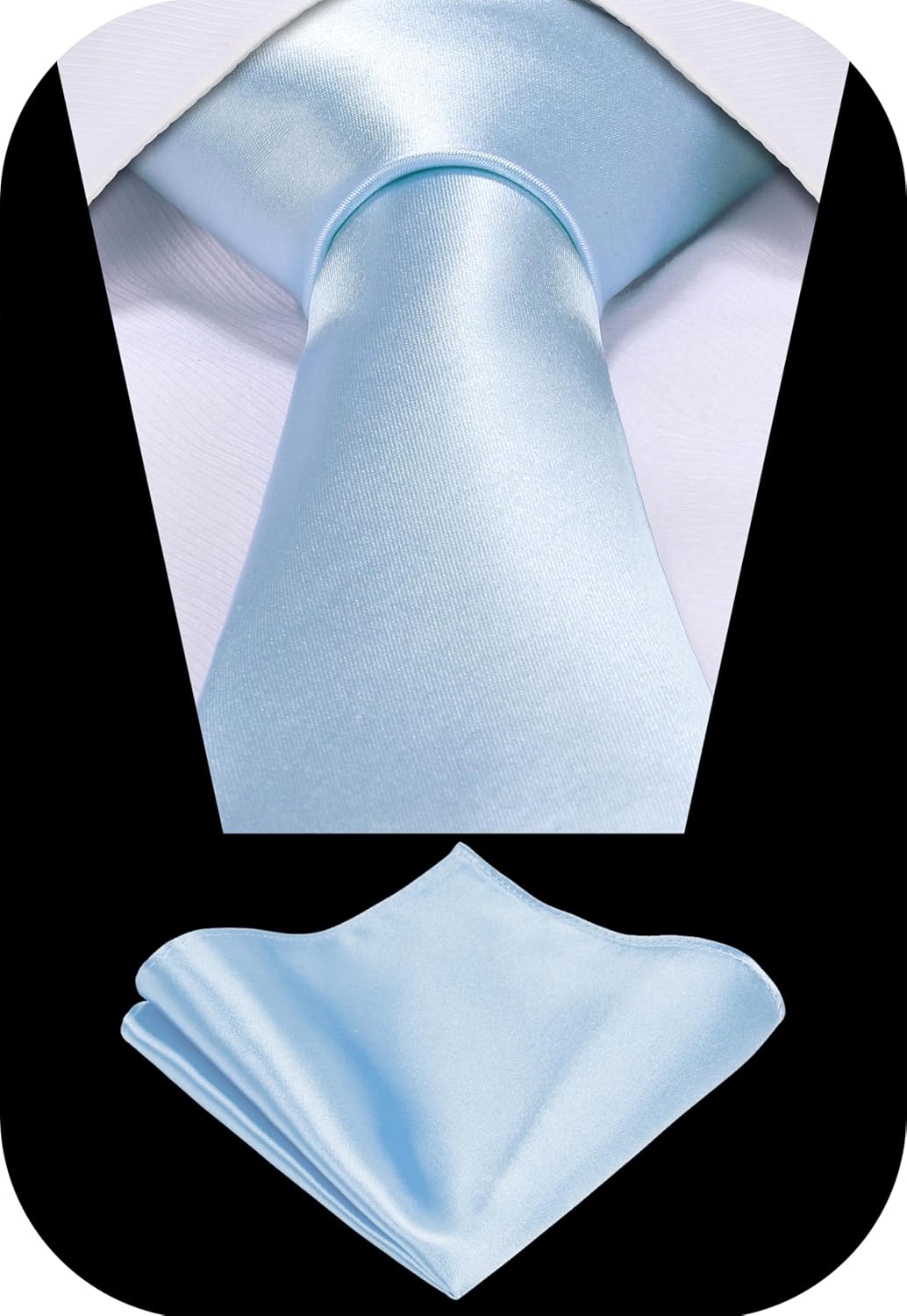 5-Piece Tie Set in White or Bl - Pocket Square Set ulasan dan harga