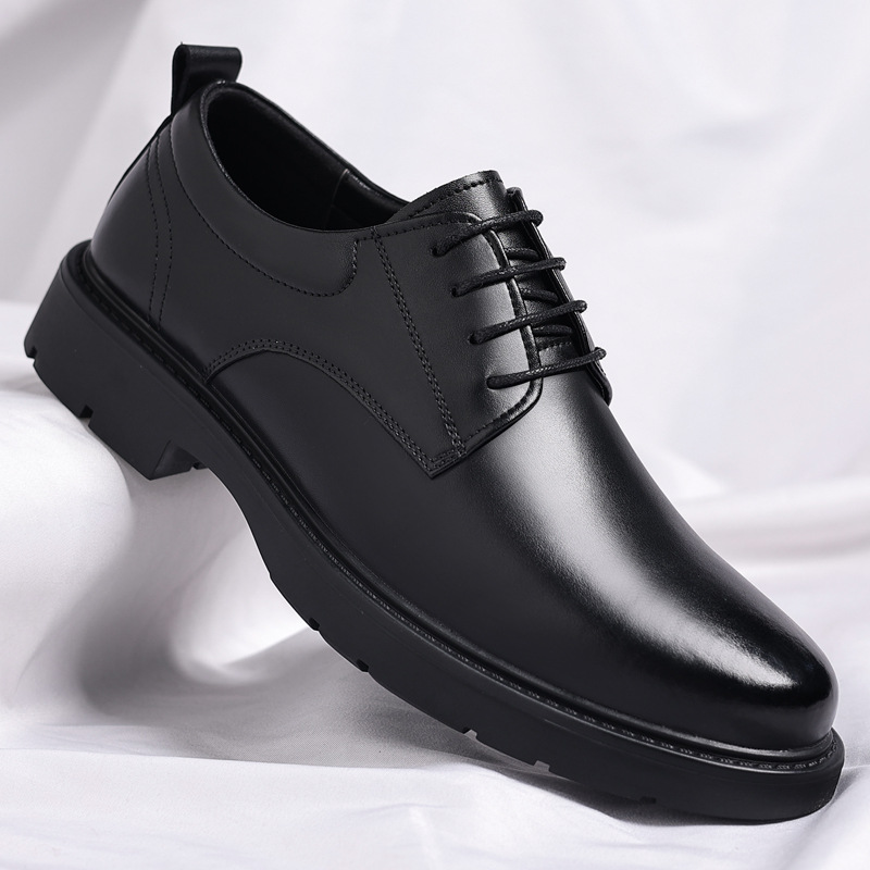 Men's leather shoes business f - Men Formal Party Wear Dress ulasan dan harga