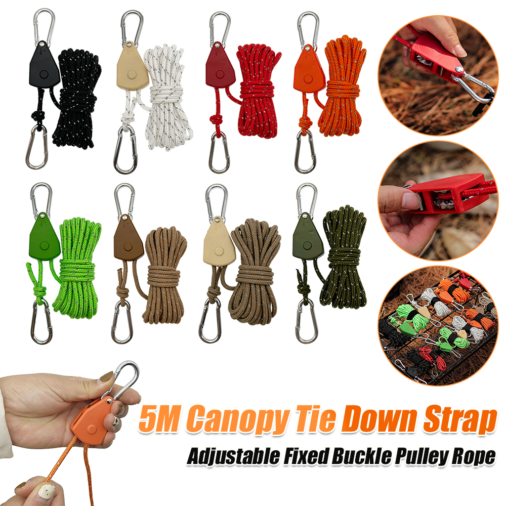 5M Canopy Tie Down Strap Adjus - Windsor Knot Tie ulasan dan harga