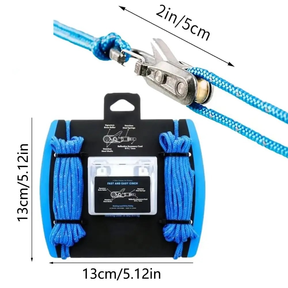 6 Pack Guyline Rope Tensioner, - Windsor Knot Tie ulasan dan harga