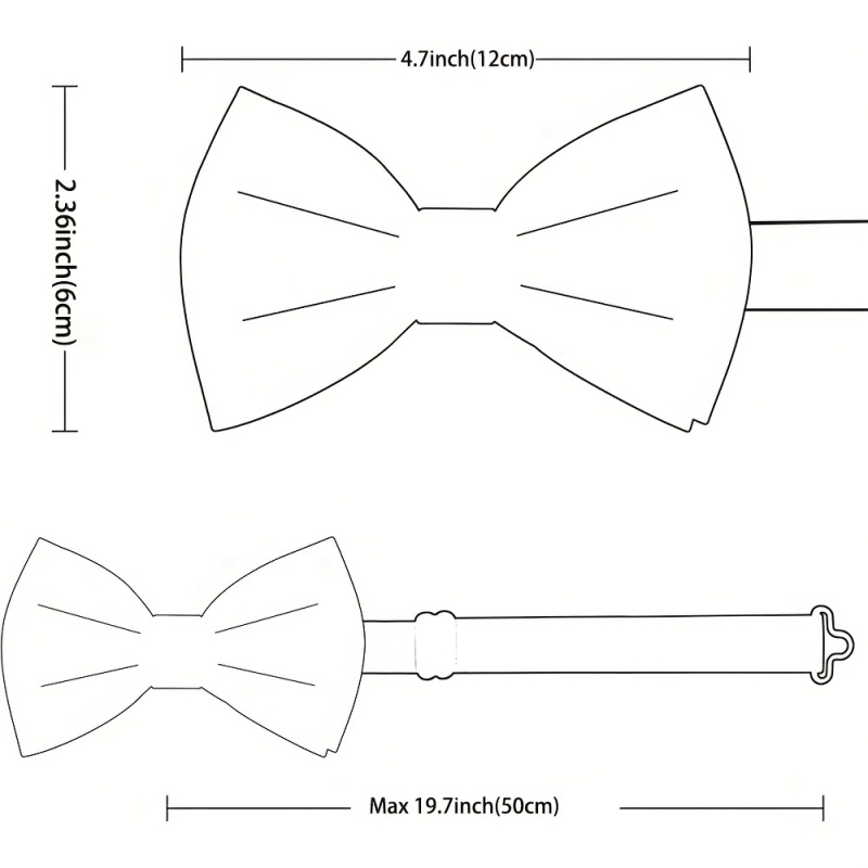 Men's and Women's Adjustable B - Men'S Formal Wear Bow Ties ulasan dan harga