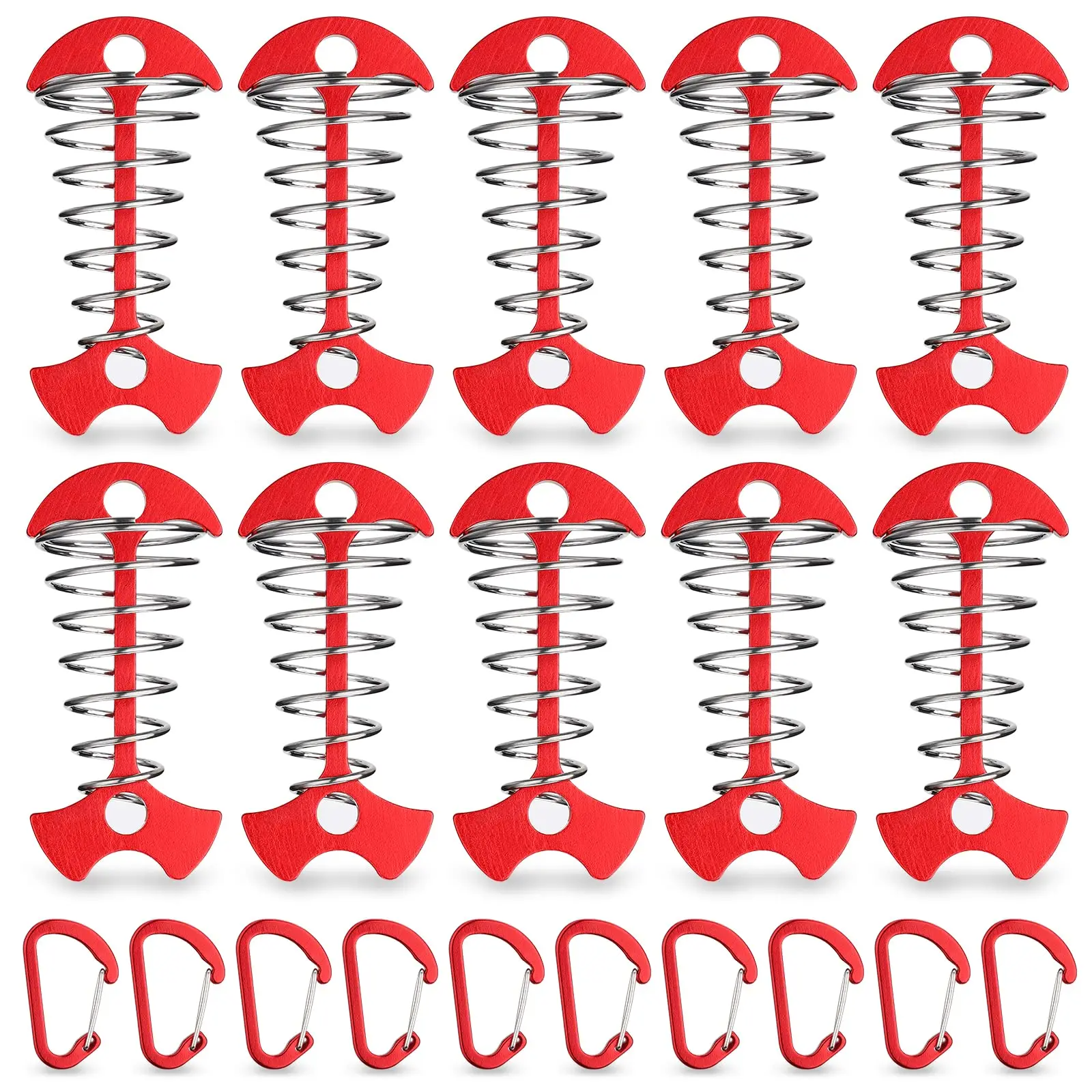 10pcs Deck Anchor Pegs Windpro - Windsor Knot Tie ulasan dan harga