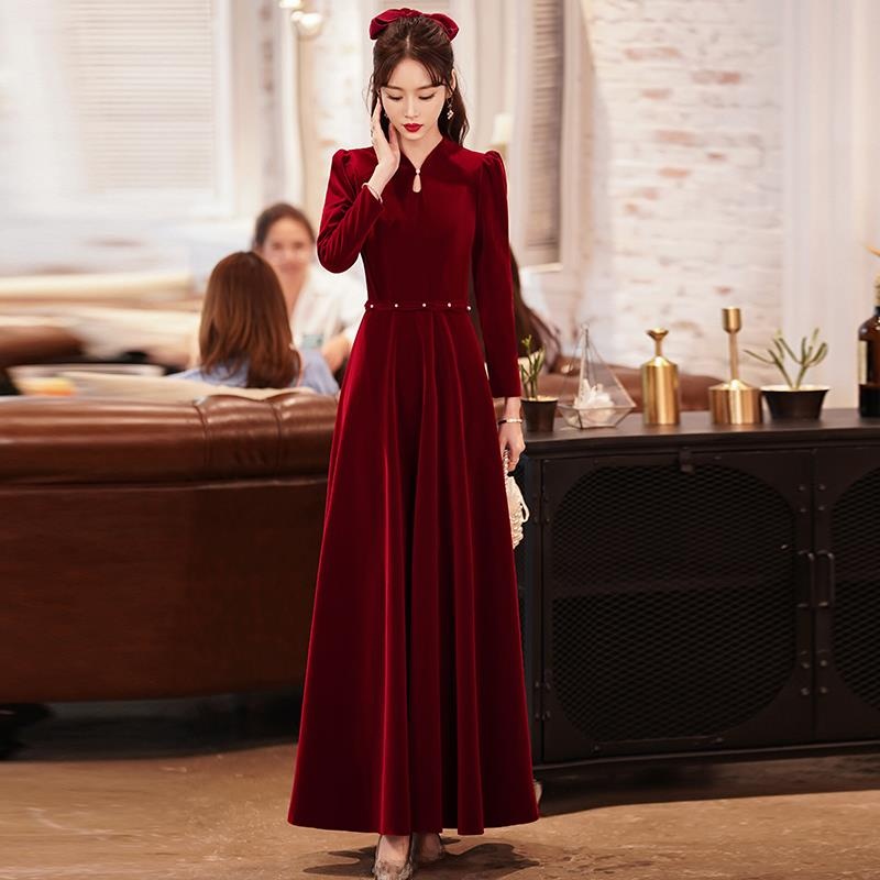 Ele Red Velvet Dr Wedding Dr E - Men'S Formal Wear For Engagement ulasan dan harga