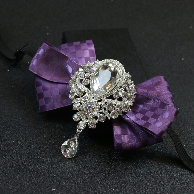 Men's Wedding Rhinestone Bow T - Men'S Formal Wear Bow Ties ulasan dan harga