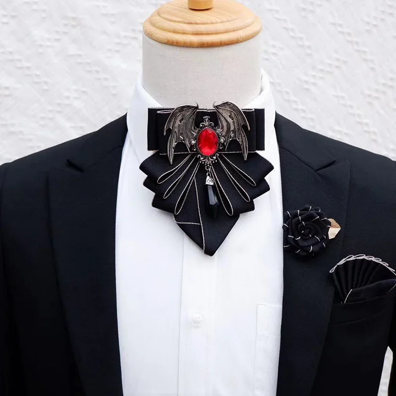 Men's Bow Tie Brooch Set Briti - Men'S Formal Wear Bow Ties ulasan dan harga