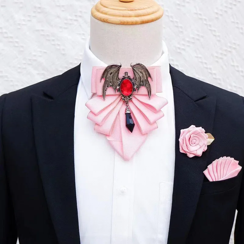 Men's Bow Tie Brooch Set Briti - Men'S Formal Wear Bow Ties ulasan dan harga
