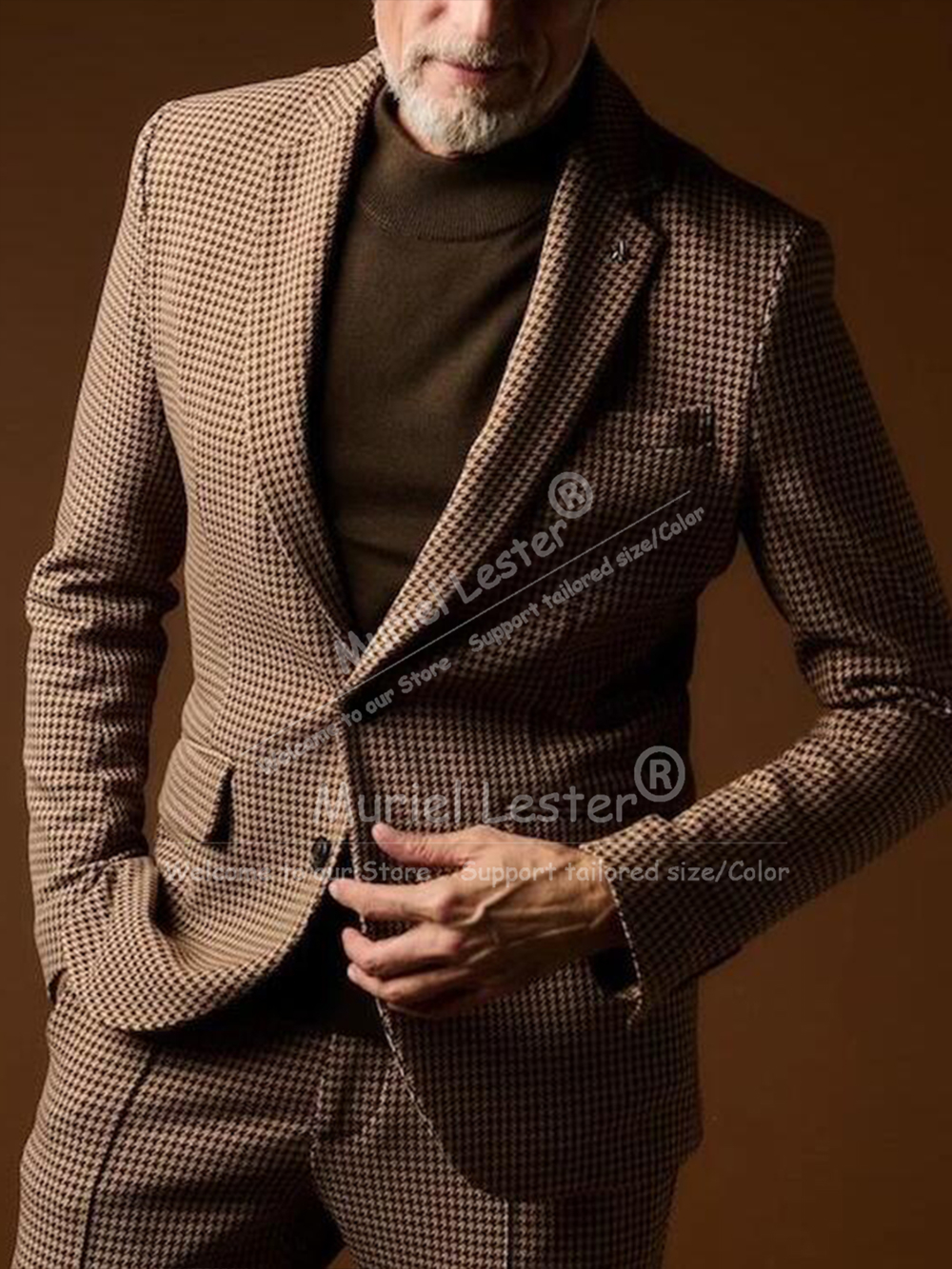 Vintage Suits Men 2 Piece Sets - Men Formal Wear Office ulasan dan harga
