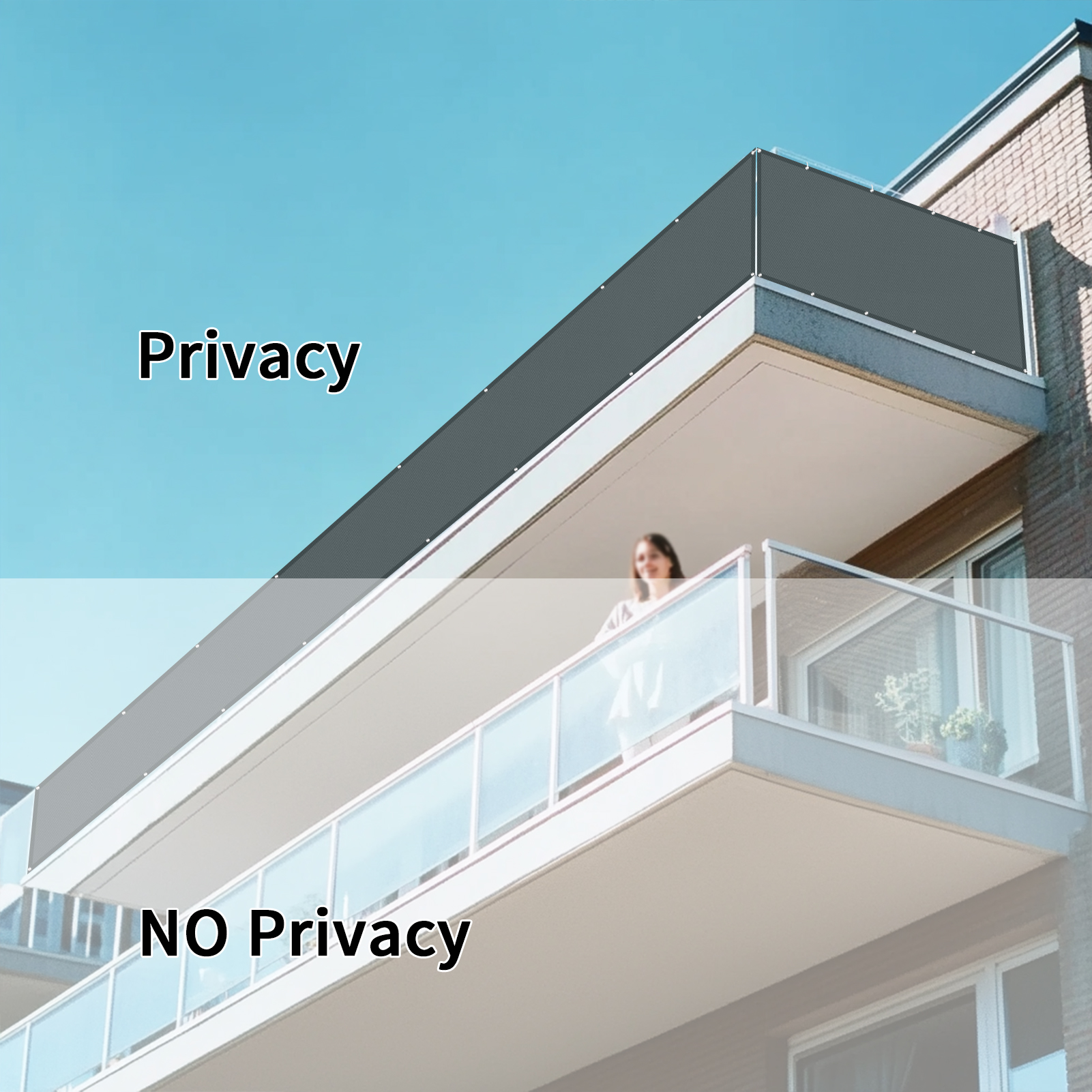 Waterproof Balcony Privacy Scr - Windsor Knot Tie ulasan dan harga