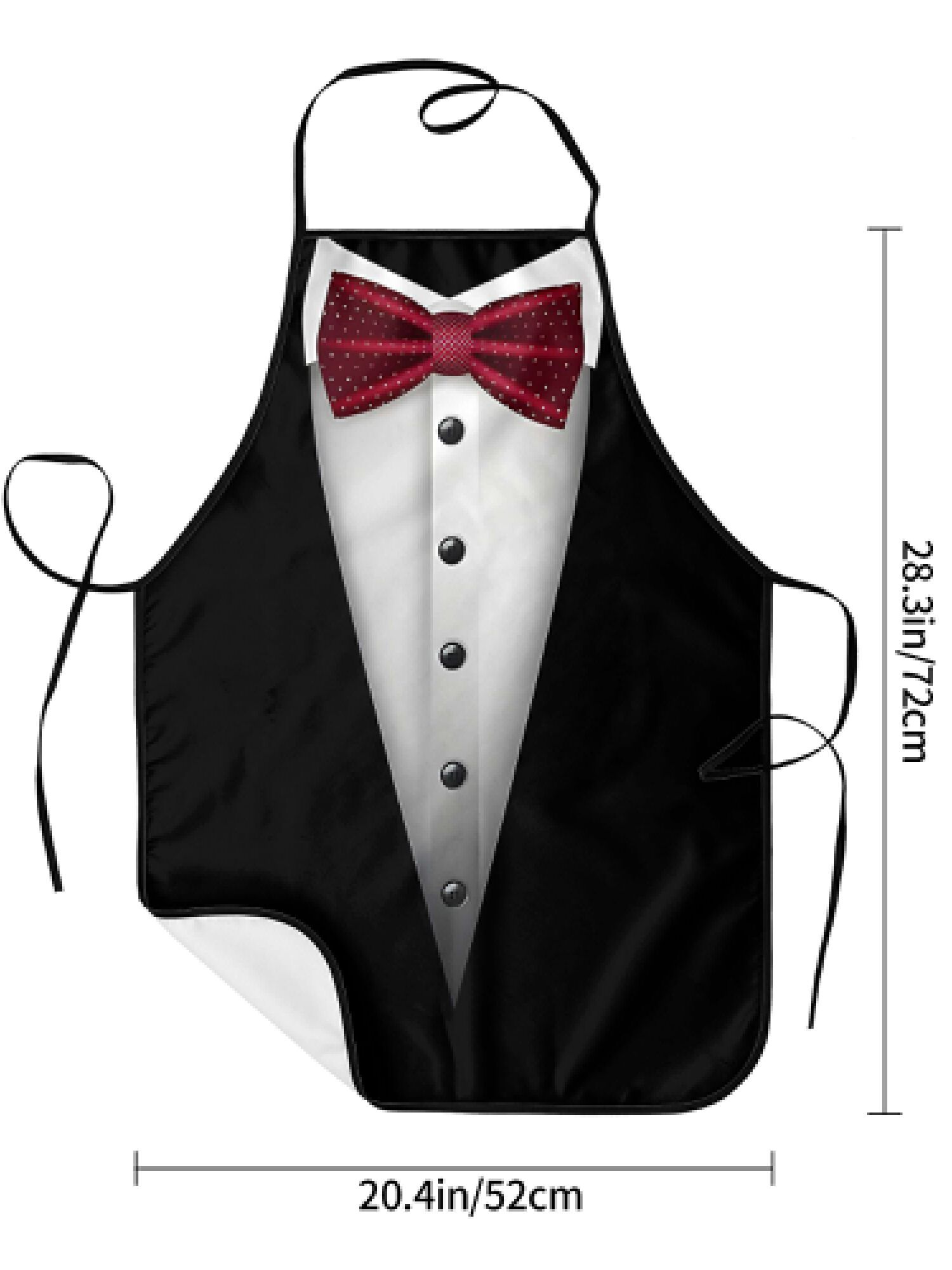 Tuxedo Apron Red Bow Tie Kitch - Men'S Formal Wear Bow Ties ulasan dan harga