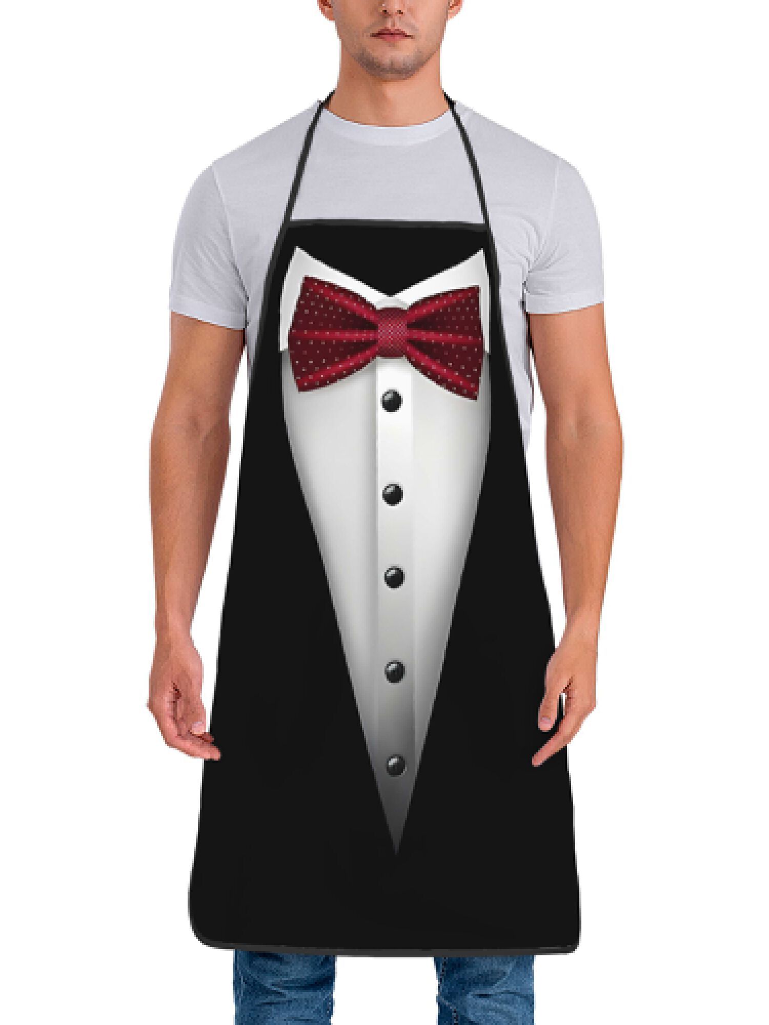 Tuxedo Apron Red Bow Tie Kitch - Men'S Formal Wear Bow Ties ulasan dan harga