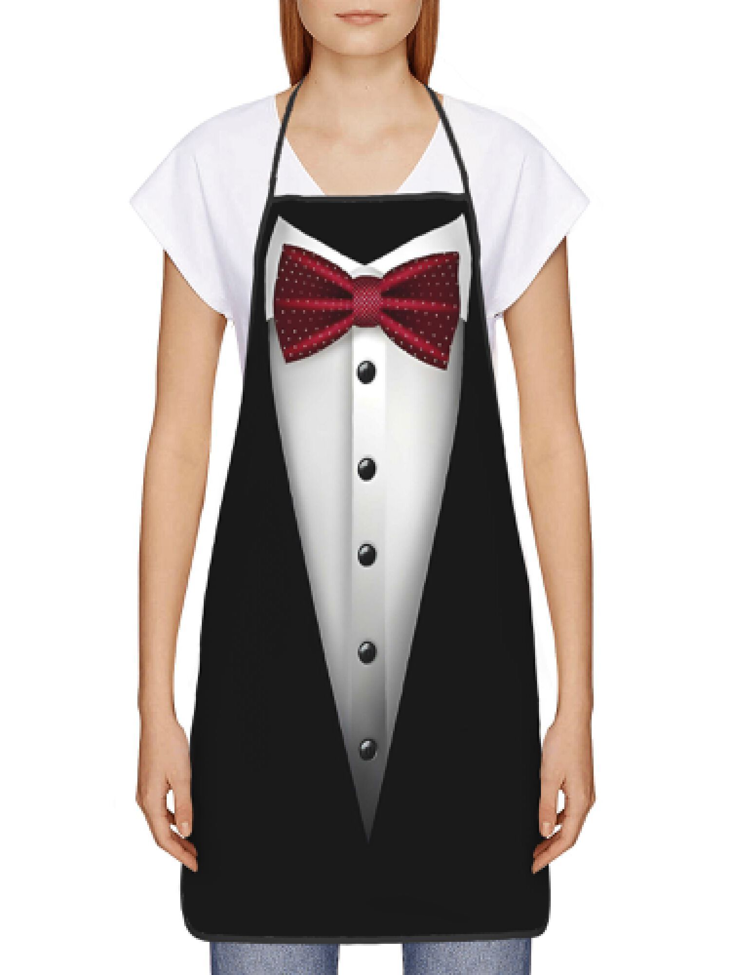 Tuxedo Apron Red Bow Tie Kitch - Men'S Formal Wear Bow Ties ulasan dan harga
